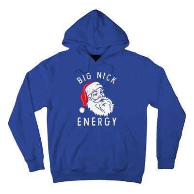 Big Nick Energy Funny Santa Christmas Family Matching  Hoodie