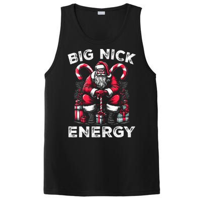 Big Nick Energy Funny Santa Claus Christmas  PosiCharge Competitor Tank