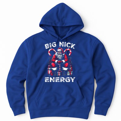 Big Nick Energy Funny Santa Claus Christmas  Hoodie