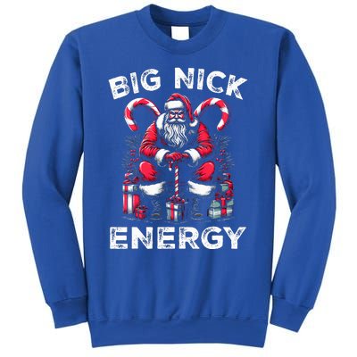 Big Nick Energy Funny Santa Claus Christmas  Sweatshirt