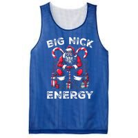 Big Nick Energy Funny Santa Claus Christmas  Mesh Reversible Basketball Jersey Tank