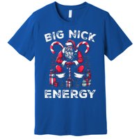 Big Nick Energy Funny Santa Claus Christmas  Premium T-Shirt