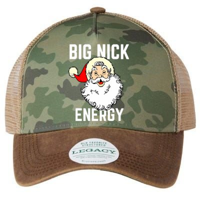 Big Nick Energy Funny Xmas Christmas Gift Legacy Tie Dye Trucker Hat