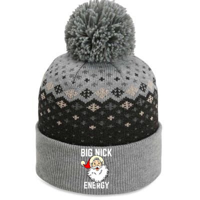 Big Nick Energy Funny Xmas Christmas Gift The Baniff Cuffed Pom Beanie