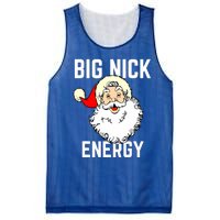 Big Nick Energy Funny Xmas Christmas Gift Mesh Reversible Basketball Jersey Tank