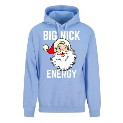 Big Nick Energy Funny Xmas Christmas Gift Unisex Surf Hoodie