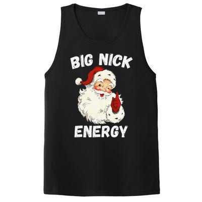 Big Nick Energy Santa Groovy Retro Vintage PosiCharge Competitor Tank