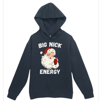 Big Nick Energy Santa Groovy Retro Vintage Urban Pullover Hoodie