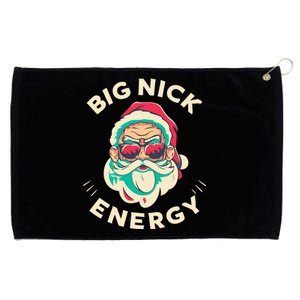 Big Nick Energy Santa Christmas Grommeted Golf Towel