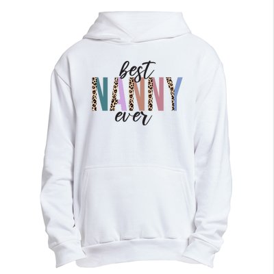 Best Nanny Ever Cheetah Cute Gift Urban Pullover Hoodie