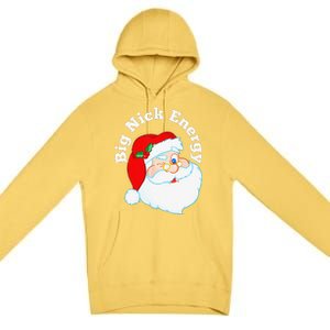 Big Nick Energy Santa Naughty Humor Funny Christmas Premium Pullover Hoodie