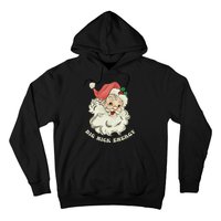 Big Nick Energy Santa Groovy Retro Hoodie