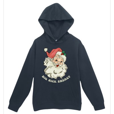 Big Nick Energy Santa Groovy Retro Urban Pullover Hoodie