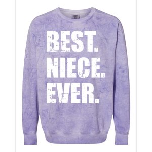 Best Niece Ever Gift Colorblast Crewneck Sweatshirt