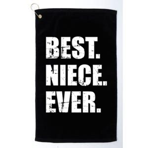 Best Niece Ever Gift Platinum Collection Golf Towel