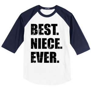 Best Niece Ever Gift Baseball Sleeve Shirt