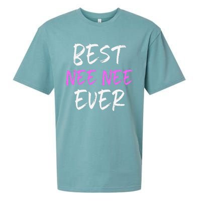 Best NeeNee Ever Family Cool Funny NeeNee Sueded Cloud Jersey T-Shirt