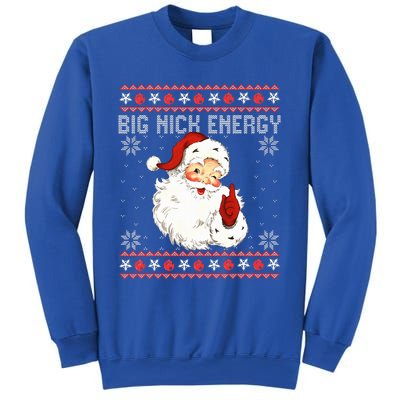 Big Nick Energy Santa Naughty Ugly Christmas Sweater Sweatshirt