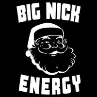 Big Nick Energy Funny Santa Claus Wool Snapback Cap