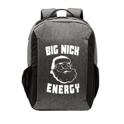 Big Nick Energy Funny Santa Claus Vector Backpack