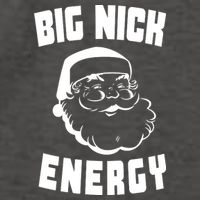 Big Nick Energy Funny Santa Claus Vector Backpack