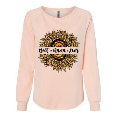 Best Nana Ever Sunflower Nana Mothers Day Gifts Womens California Wash Sweatshirt