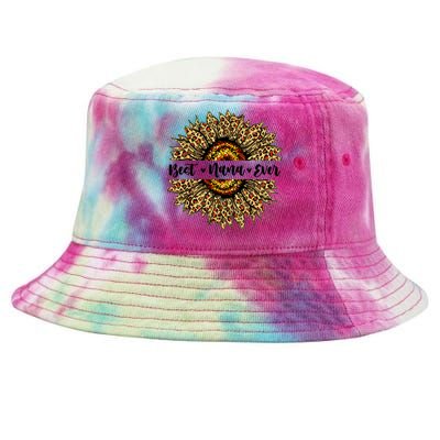 Best Nana Ever Sunflower Nana Mothers Day Gifts Tie-Dyed Bucket Hat