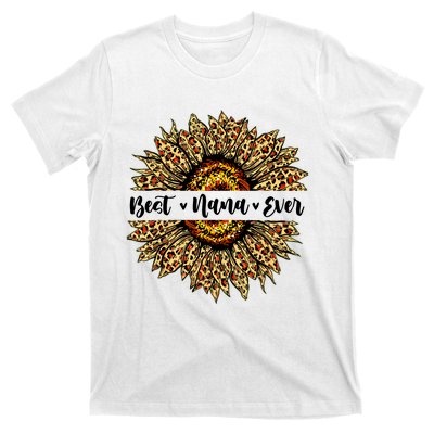 Best Nana Ever Sunflower Nana Mothers Day Gifts T-Shirt