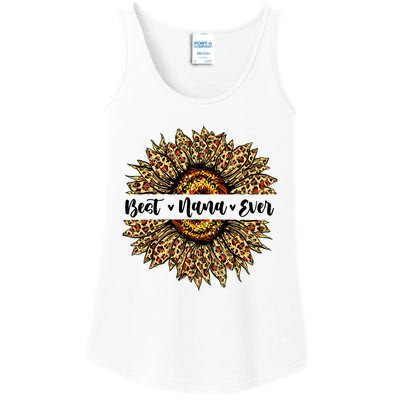 Best Nana Ever Sunflower Nana Mothers Day Gifts Ladies Essential Tank