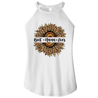 Best Nana Ever Sunflower Nana Mothers Day Gifts Women’s Perfect Tri Rocker Tank