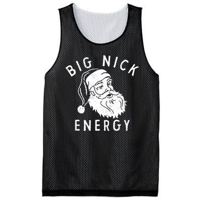 Big Nick Energy Santa Claus Xmas Mesh Reversible Basketball Jersey Tank