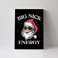 Big Nick Energy Christmas Pun Adult Humor Funny Xmas Tank Top Canvas