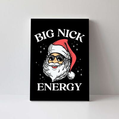 Big Nick Energy Christmas Pun Adult Humor Funny Xmas Tank Top Canvas