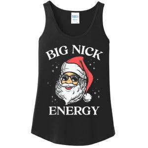 Big Nick Energy Christmas Pun Adult Humor Funny Xmas Tank Top Ladies Essential Tank