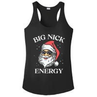 Big Nick Energy Christmas Pun Adult Humor Funny Xmas Tank Top Ladies PosiCharge Competitor Racerback Tank