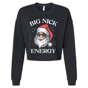 Big Nick Energy Christmas Pun Adult Humor Funny Xmas Tank Top Cropped Pullover Crew