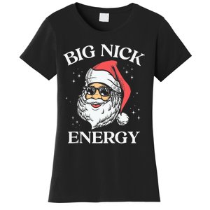 Big Nick Energy Christmas Pun Adult Humor Funny Xmas Tank Top Women's T-Shirt