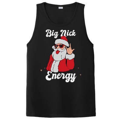 Big Nick Energy Funny Xmas Christmas PosiCharge Competitor Tank