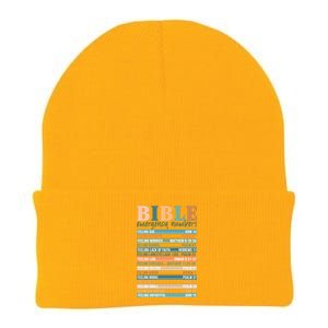 Bible Nutrition Emergency Numbers Knit Cap Winter Beanie