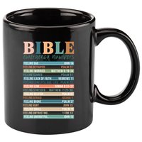 Bible Nutrition Emergency Numbers 11oz C Handle Ceramic Mug