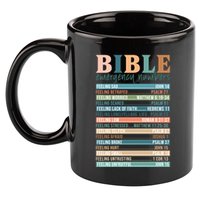 Bible Nutrition Emergency Numbers 11oz C Handle Ceramic Mug