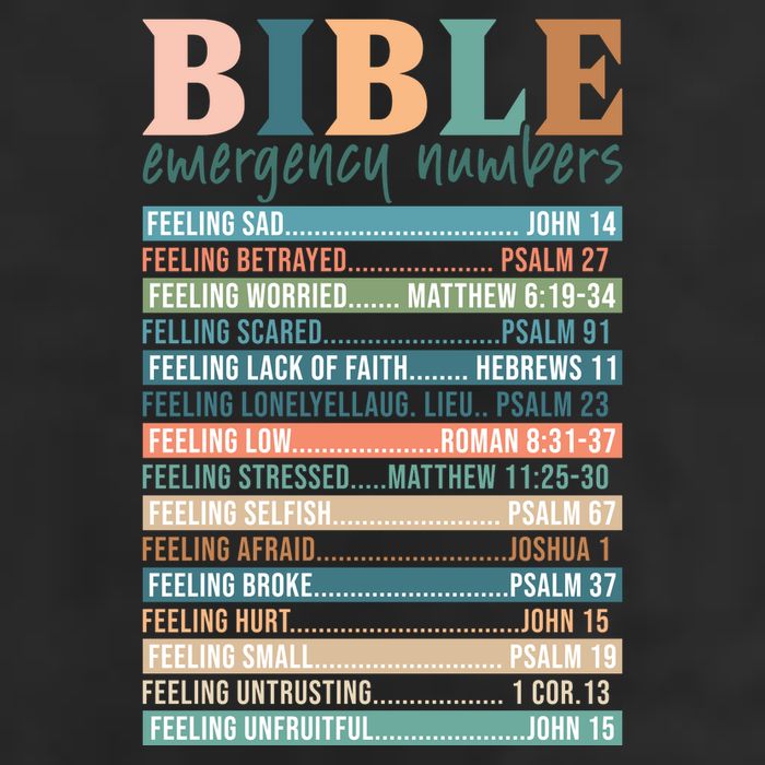 Bible Nutrition Emergency Numbers 11oz C Handle Ceramic Mug