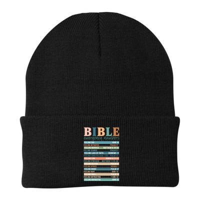 Bible Nutrition Emergency Numbers Knit Cap Winter Beanie