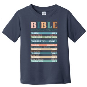 Bible Nutrition Emergency Numbers Toddler T-Shirt