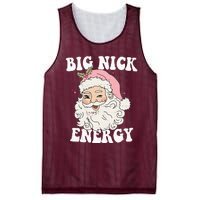 Big Nick Energy Funny Santa Xmas Retro Christmas Mesh Reversible Basketball Jersey Tank