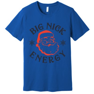 Big Nick Energy Holiday Xmas Christmas Santa Claus Pajama Premium T-Shirt