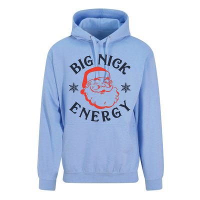 Big Nick Energy Holiday Xmas Christmas Santa Claus Pajama Unisex Surf Hoodie