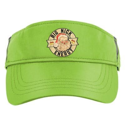 Big Nick Energy Retro Stamped Logo Adult Drive Performance Visor