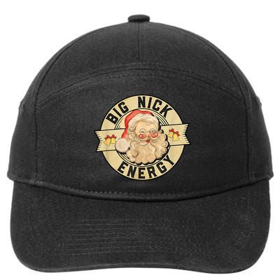 Big Nick Energy Retro Stamped Logo 7-Panel Snapback Hat