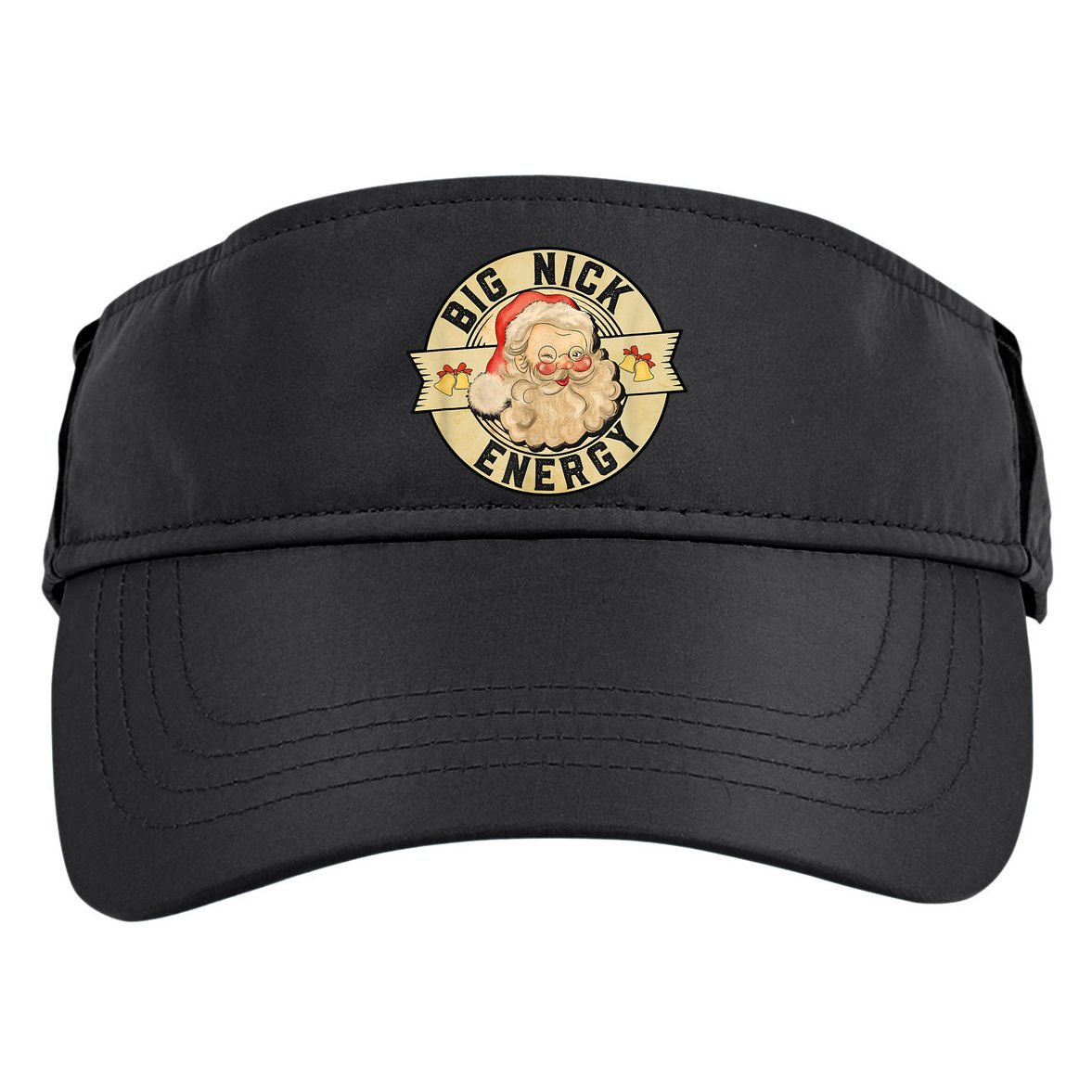 Big Nick Energy Retro Stamped Logo Adult Drive Performance Visor